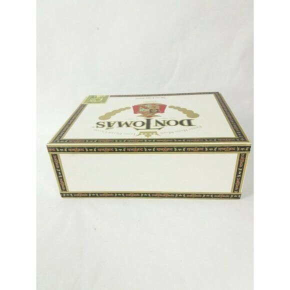 Don Tomas Wooden Cigar Box Empty Room Decor Handmade Display Storage - Picture 4 of 8